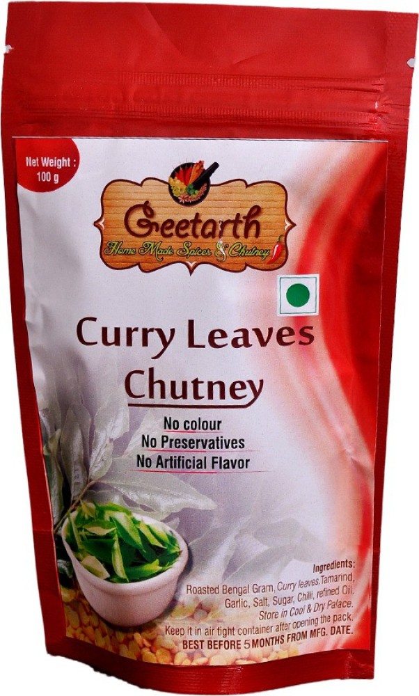 Dry curry clearance leaves chutney