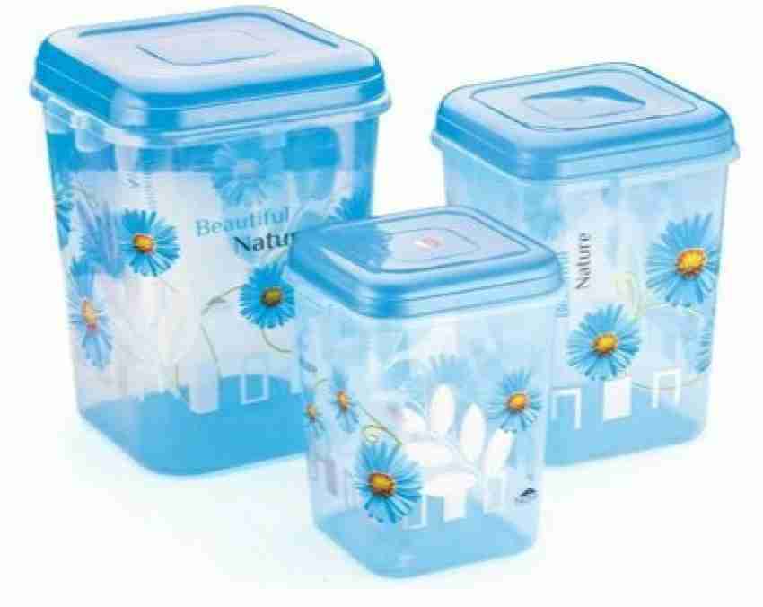 8 Square 3-Compartment Clear PLA Take Out Containers EcoFriendly