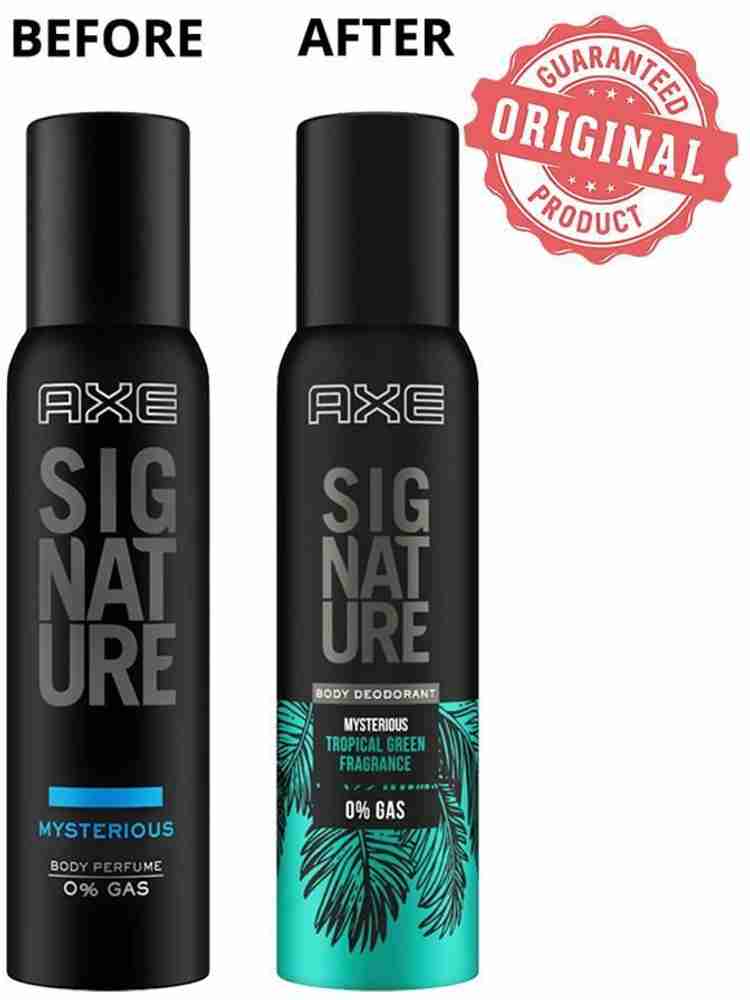 Axe mysterious sales body perfume