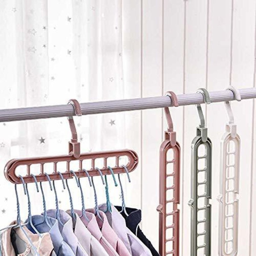 Magic Multi-port Support hangers for Clothes Drying Rack Multifunction  Plastic C