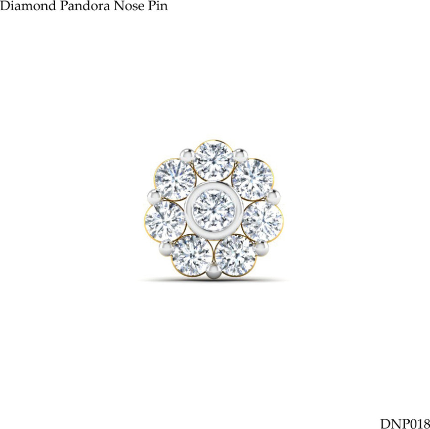 LORDS JEWELS Diamond Pandora Nose Pin 18kt Diamond Yellow Gold Stud Price in India Buy LORDS JEWELS Diamond Pandora Nose Pin 18kt Diamond Yellow Gold Stud online at Flipkart