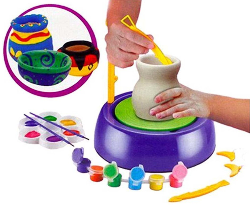 Children's pottery wheel set clearance