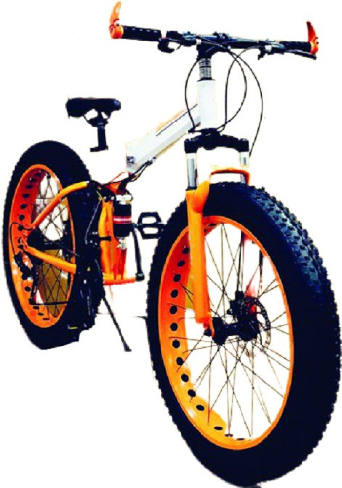 Foldable cycle fat tyre store