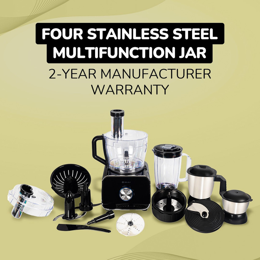 Bajaj 1000w food processor discount
