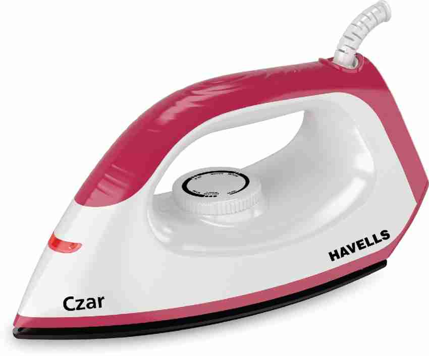 Buy HAVELLS Aquilla 1000 Watts Dry Iron (Shockproof, GHGDICEO100, Amber)  Online - Croma