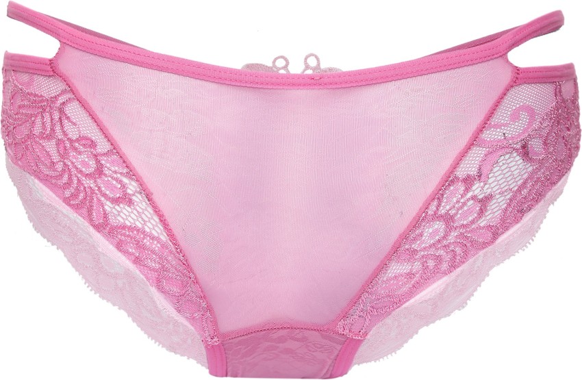 Gopalvilla Women Thong Pink Panty