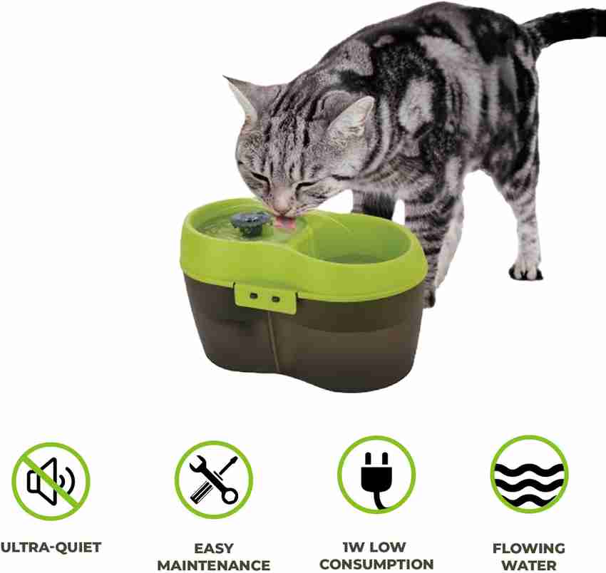 Goofy Tails Cat H2O Automatic Pet Water Fountain Filter 2 L with