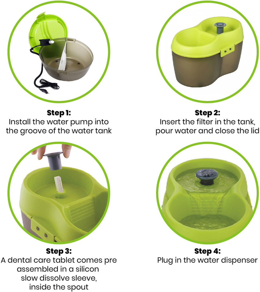 Cat h2o top water fountain