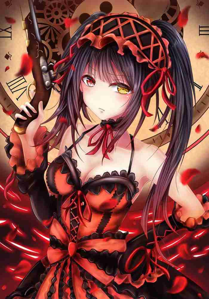 Kurumi/Date a Live  Manga anime girl, Anime girl drawings, Kawaii anime  girl