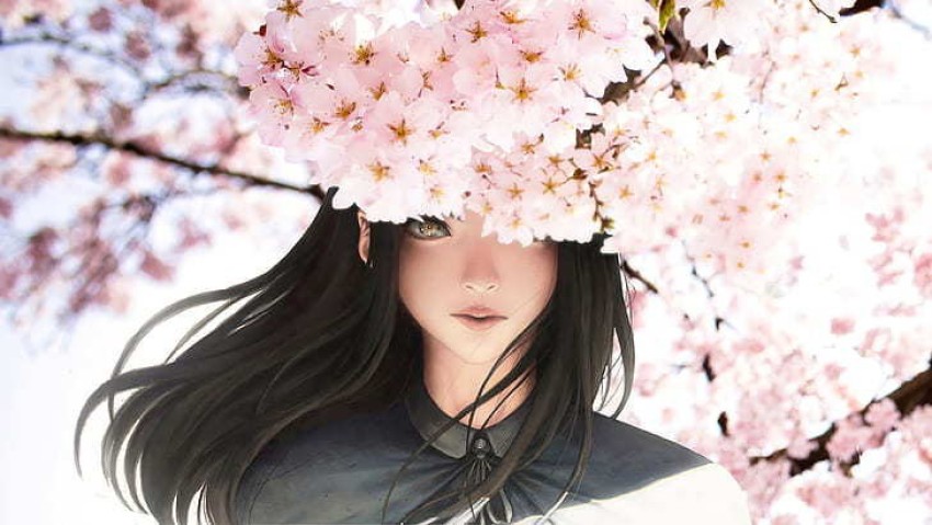 Download Free Anime Cherry Blossom Background  PixelsTalkNet