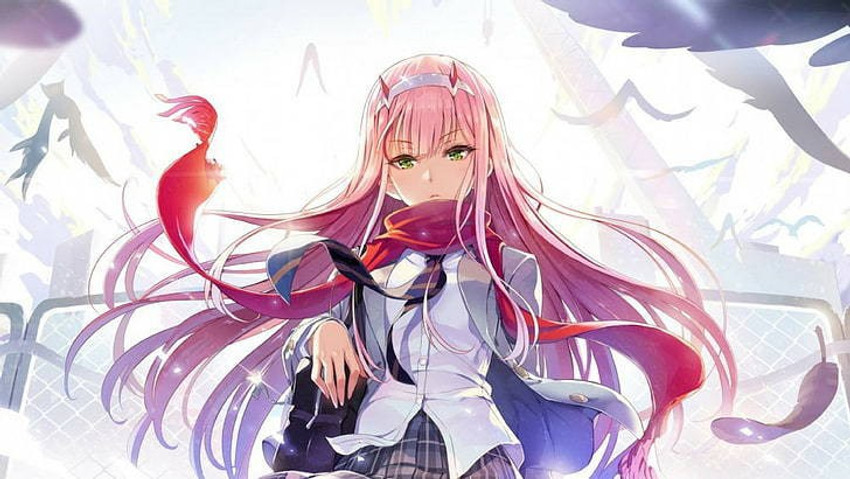 Zero Two Darling Darling In The Franxx Matte Finish Poster Paper Print -  Animation & Cartoons posters in India - Buy art, film, design, movie,  music, nature and educational paintings/wallpapers at