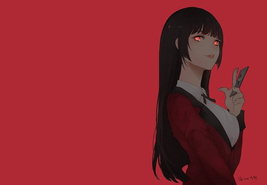 Jabami Yumeko, Anime kakegurui | Poster