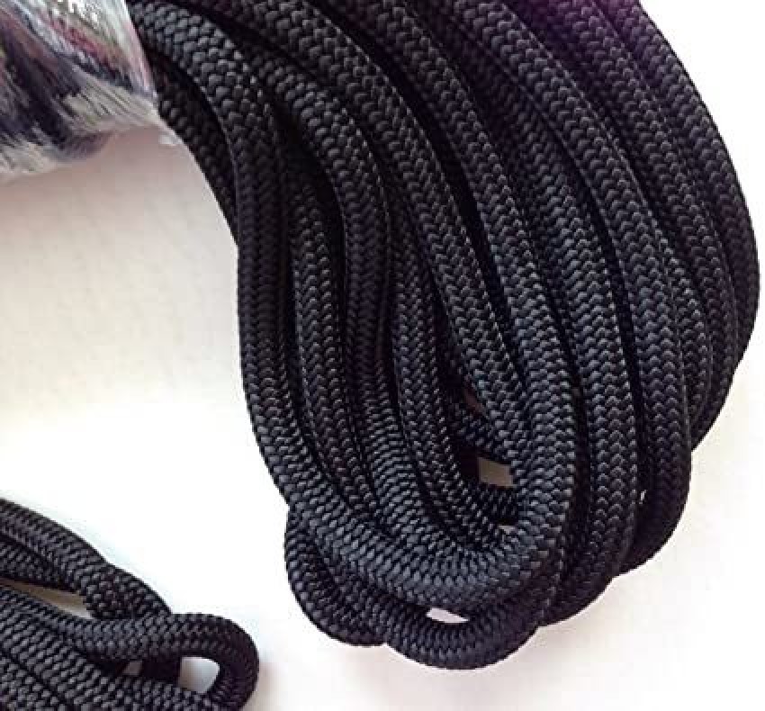 Sahas Slithering Rope 8mm Black (100m) Black - Buy Sahas Slithering Rope  8mm Black (100m) Black Online at Best Prices in India - Camping & Hiking