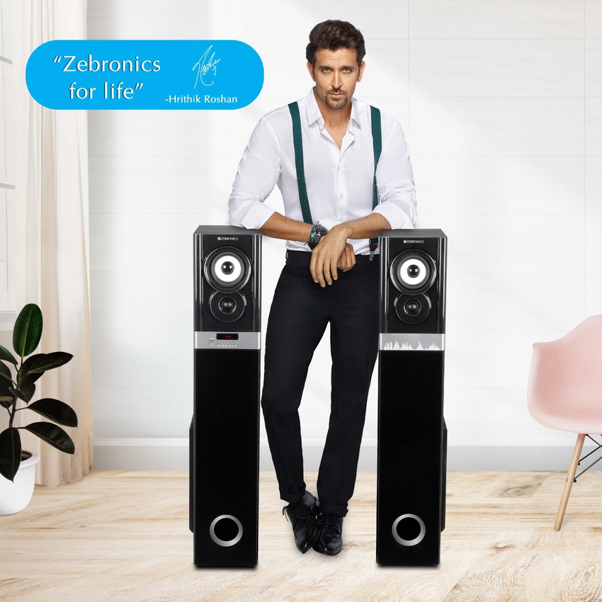 Zebronics tower speakers discount flipkart