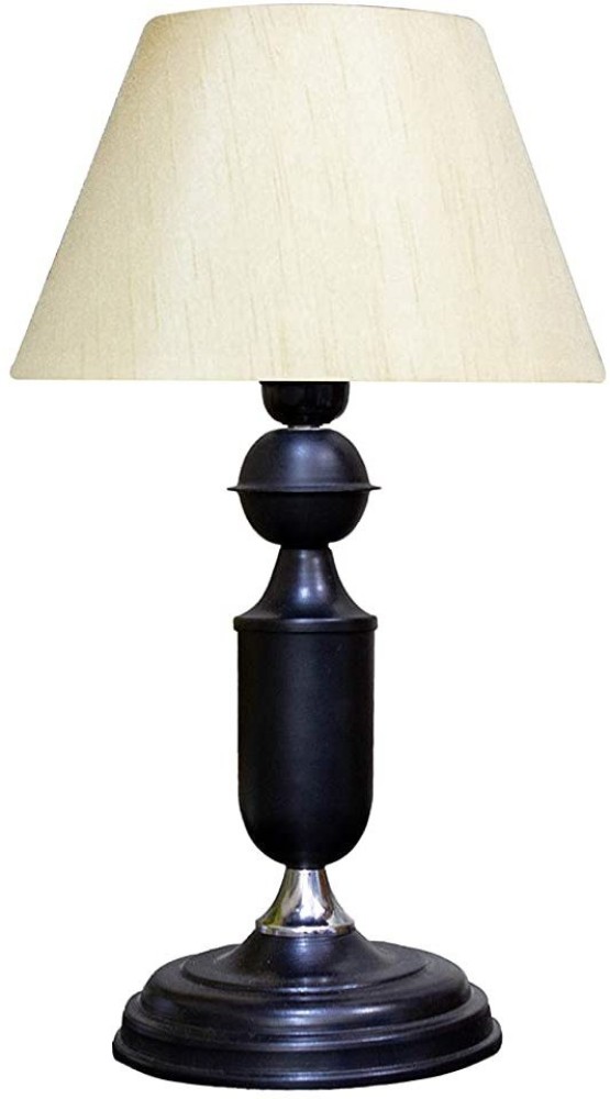 Buy Homenique Red Shade Table Lamps with Metal Base for Bedroom