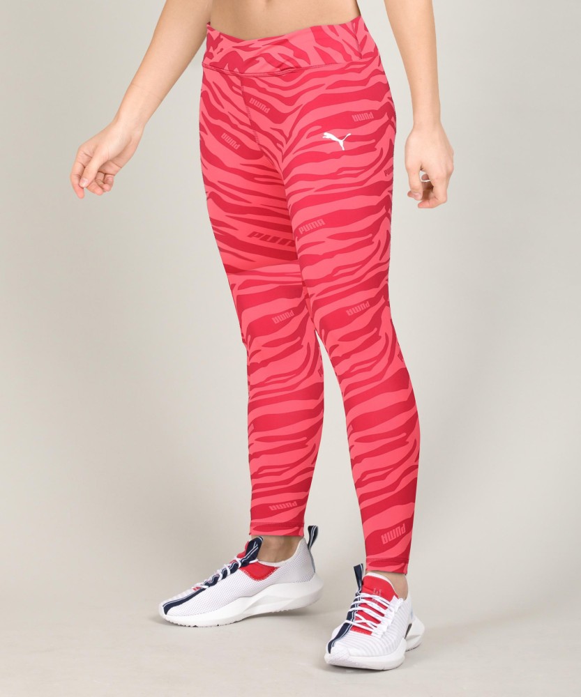 PUMA Printed Women Pink Tights - Buy PUMA Printed Women Pink Tights Online  at Best Prices in India