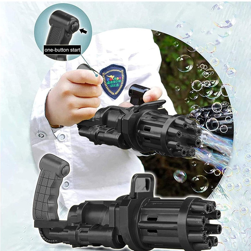 Black bubble gun shop