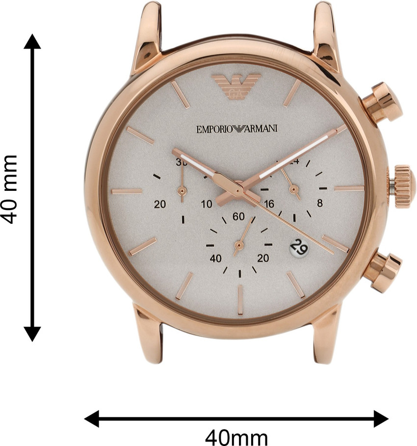 Armani luigi chronograph watch online