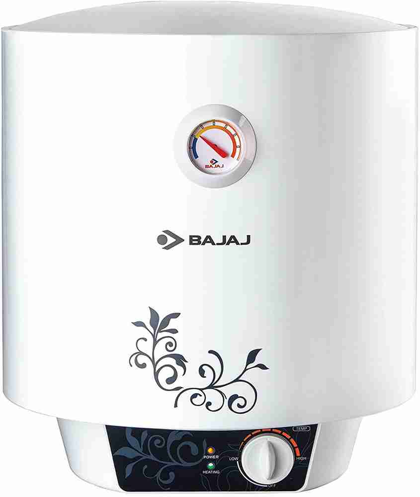 BAJAJ 10 L Storage Water Geyser (New Shakti Glasslined 10L V SWH, White)  Price in India - Buy BAJAJ 10 L Storage Water Geyser (New Shakti Glasslined  10L V SWH, White) online at Flipkart.com