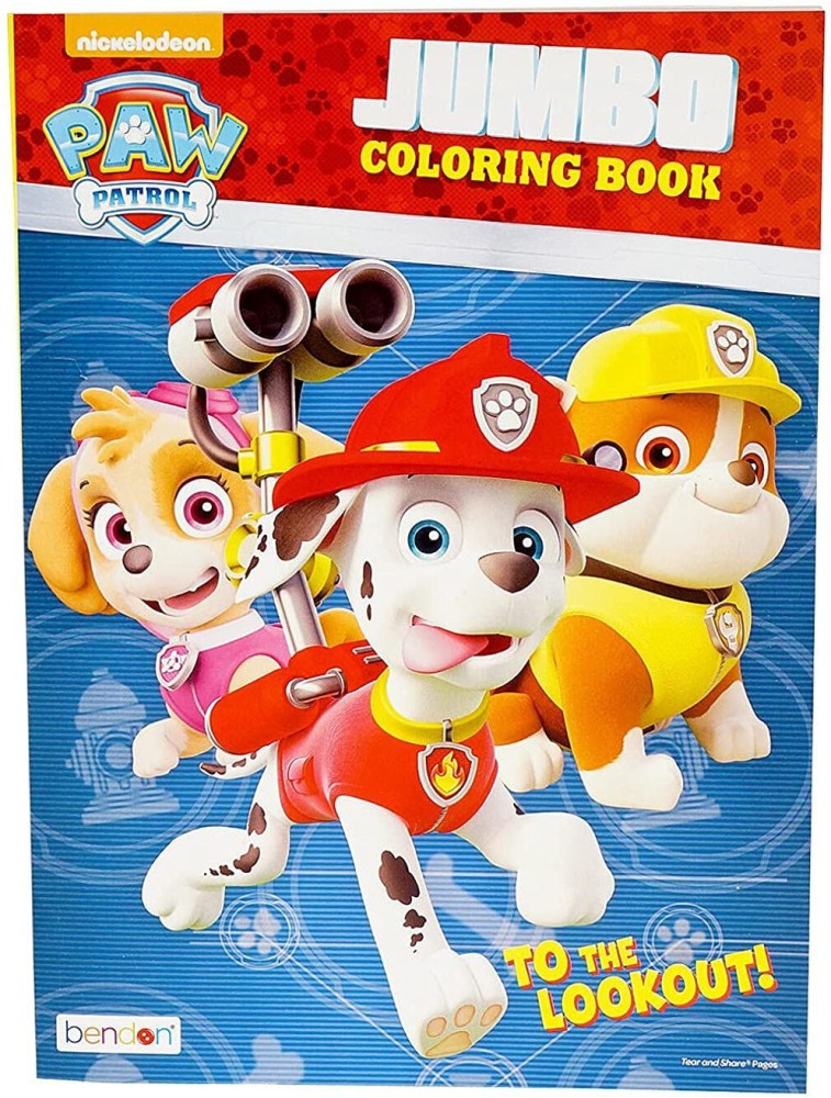 Crayola Paw Patrol Coloring Book