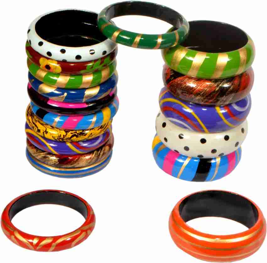 Wood 2025 bangles online