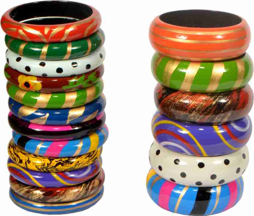 Wooden bangles deals