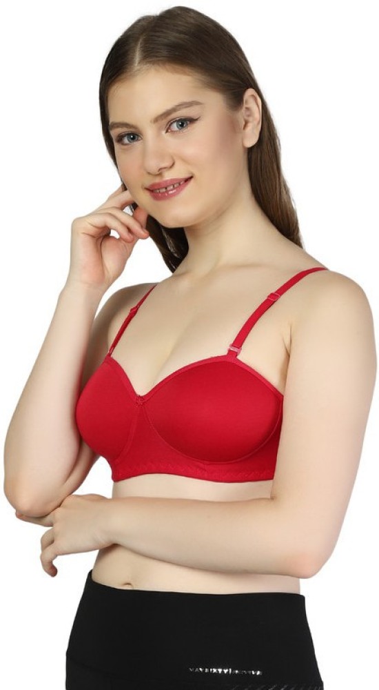 CANDI Medium coverage Solid Non Wired Non Padded Seamless T-shirt bra in  Vellore at best price by Naidu Hall Apparels (Factory) - Justdial