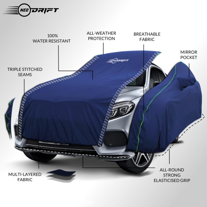 Neodrift Car Cover For Maruti Suzuki Swift (With Mirror Pockets) Price in  India - Buy Neodrift Car Cover For Maruti Suzuki Swift (With Mirror  Pockets) online at