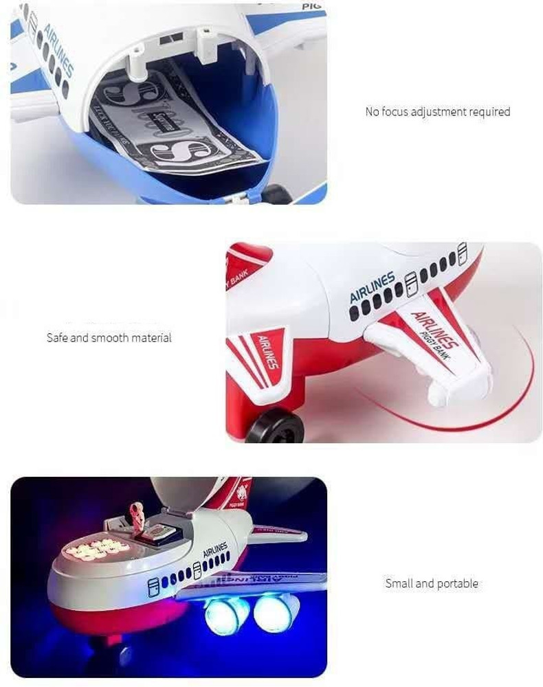 Airplane piggy bank deals