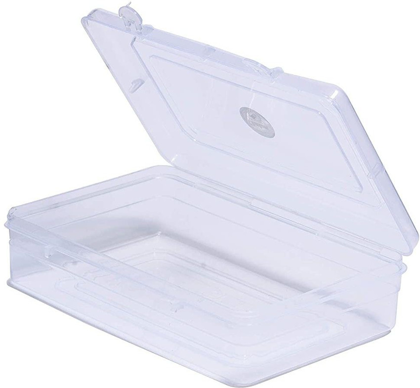 Clear plastic utility 2025 box
