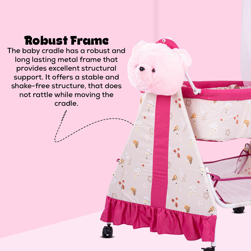 Moving cradle clearance for baby