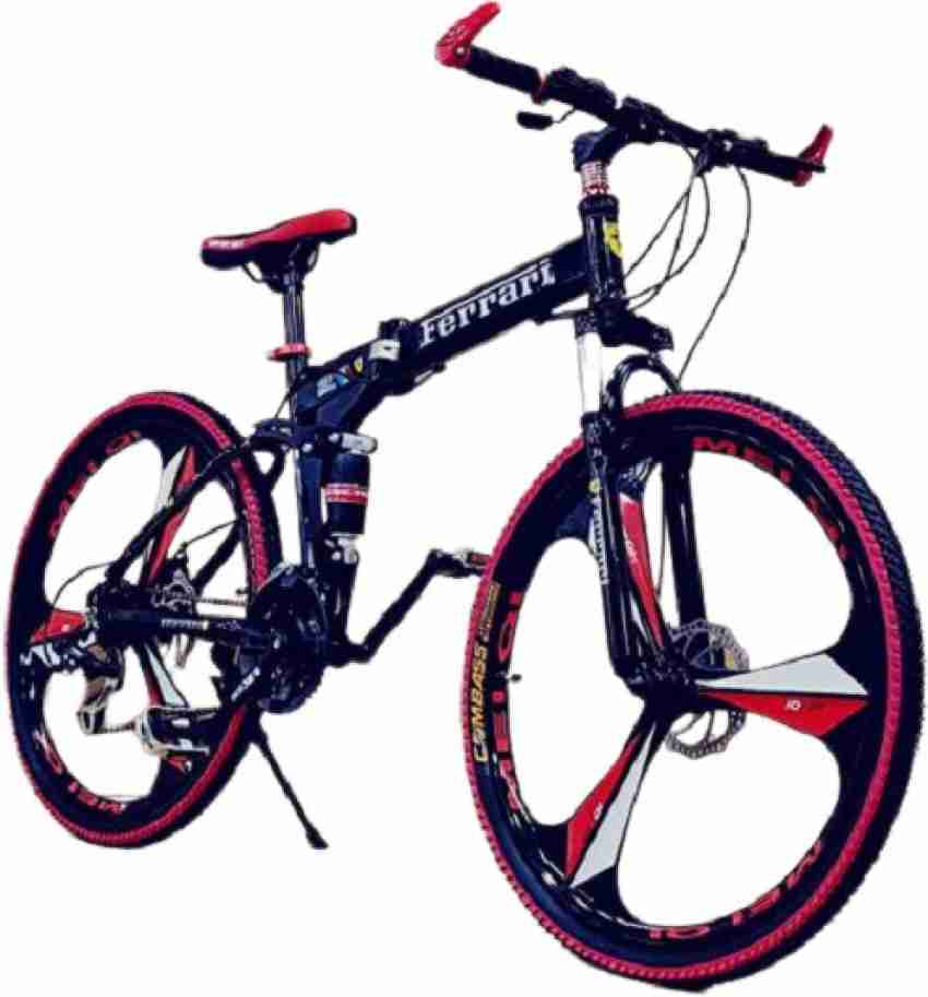 Folding mountain best sale bike price