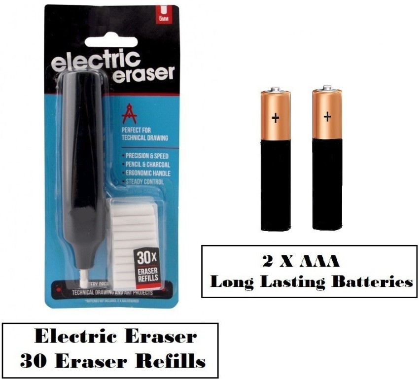 Qatalitic Electric Eraser, Automatic Operated Eraser, with 22