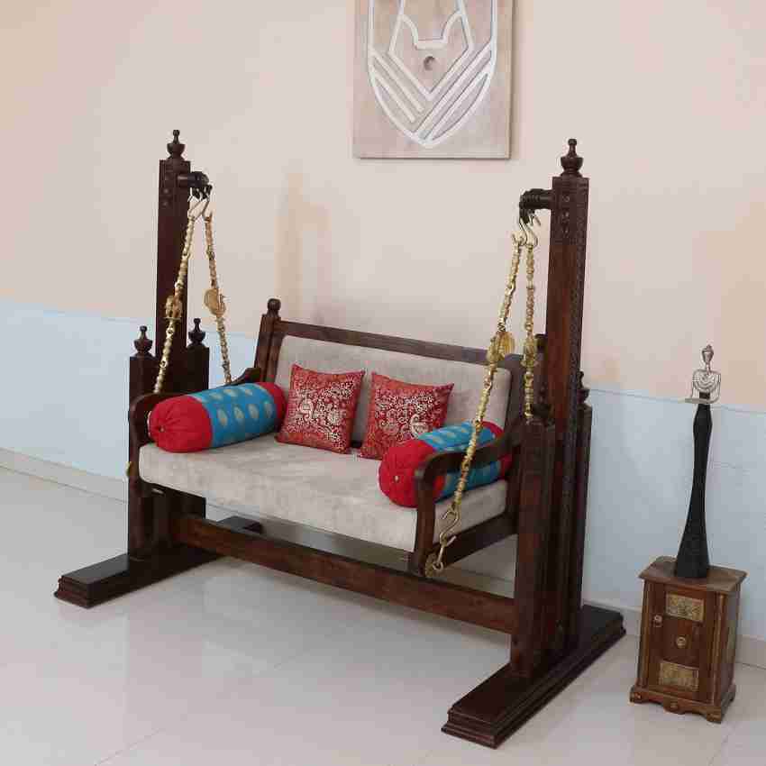 Wooden swing chair deals flipkart