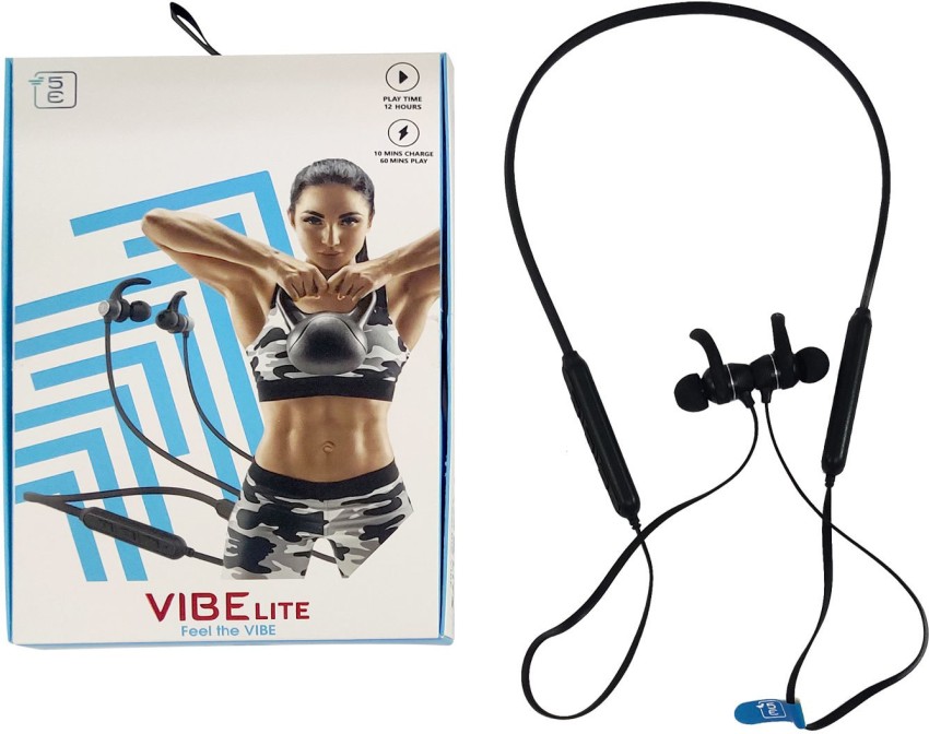 5Elements Vibe Lite Wireless Black Bluetooth Headset Price in