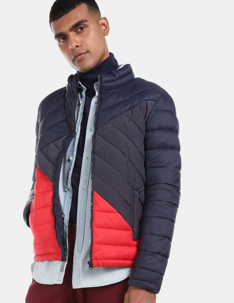 FLYING MACHINE Full Sleeve Colorblock Men Jacket Buy FLYING MACHINE Full Sleeve Colorblock Men Jacket Online at Best Prices in India Flipkart