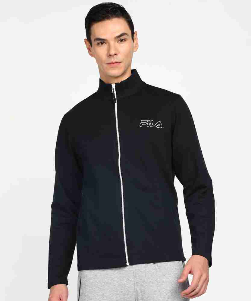 FILA Full Sleeve Solid Men Jacket Buy FILA Full Sleeve Solid Men