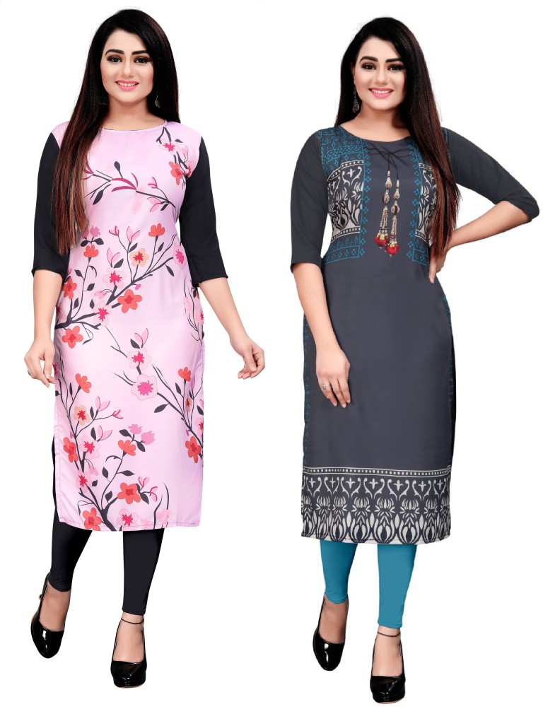 Flipkart long straight clearance kurtis