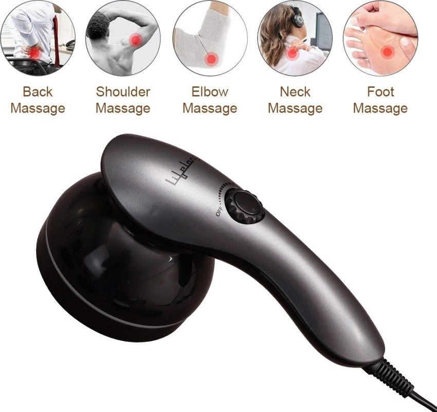 Lifelong LLM171 Powerful Electric Handheld Full Body MassagerPain Relief  of Back, Neck and Foot Massager - Lifelong 