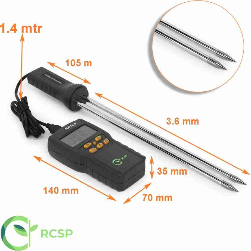 Generic MD7822 Digital Grain Moisture Meter LCD Display Humidity