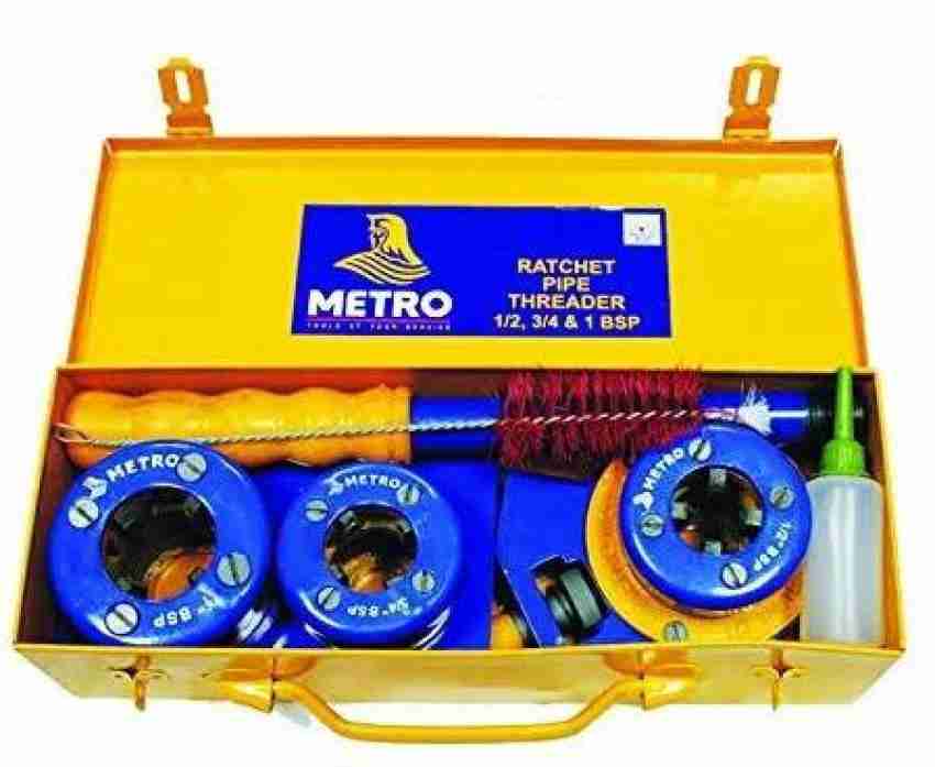 Metro ratchet store pipe threader