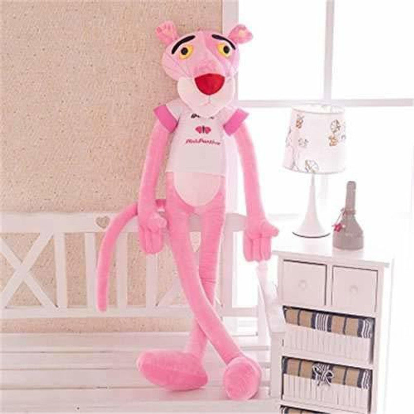 Tickles Pink Panther Cute Stuffed Plush Toy for Kids 60 cm Pink