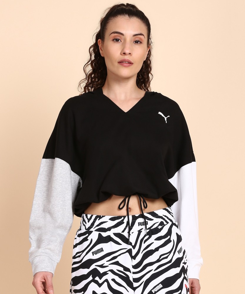 Puma hot sale crop sweater