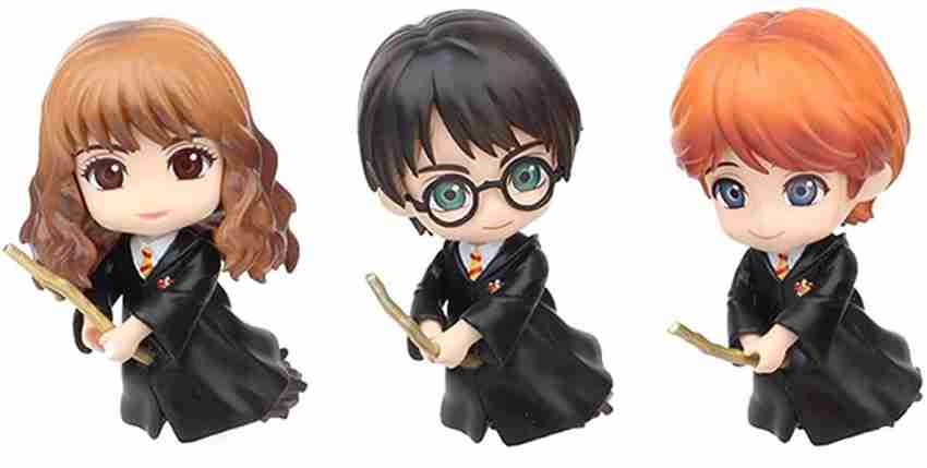 Tinion Harry Potter Character 3 pc set (golden Trio) - on flying