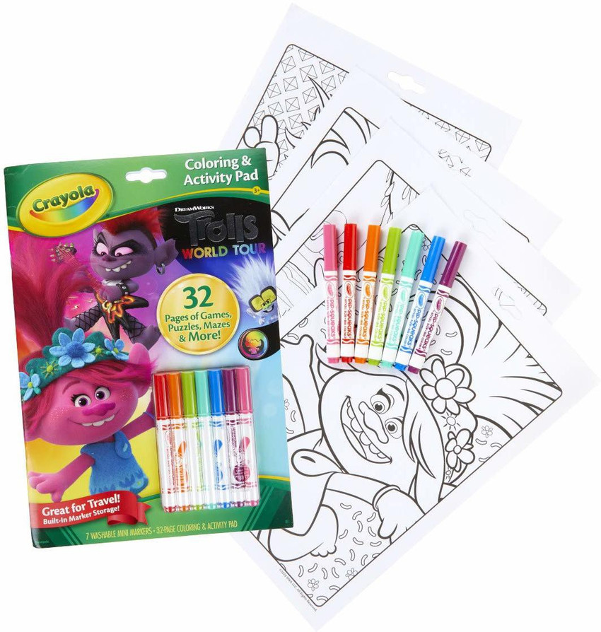 Trolls travel 2025 art easel