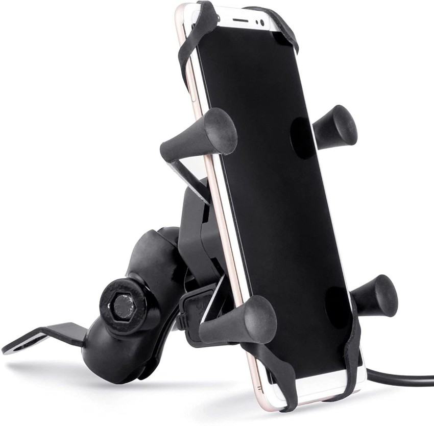 Mobile holder for hot sale bike without charger