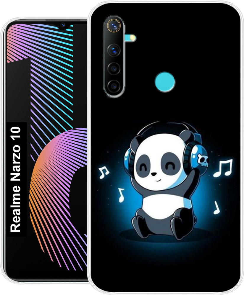 Narzo 10 top back cover