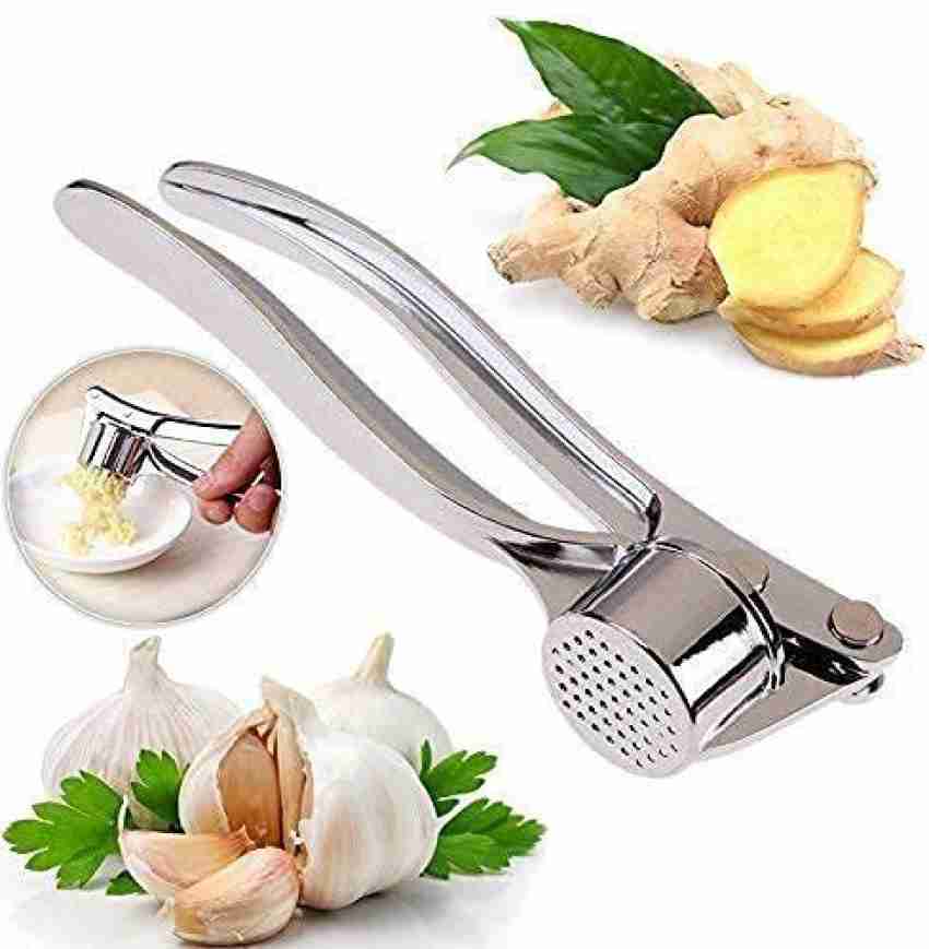 AIMAIAIMAI Garlic Press Stainless Steel, Heavy Duty Garlic India