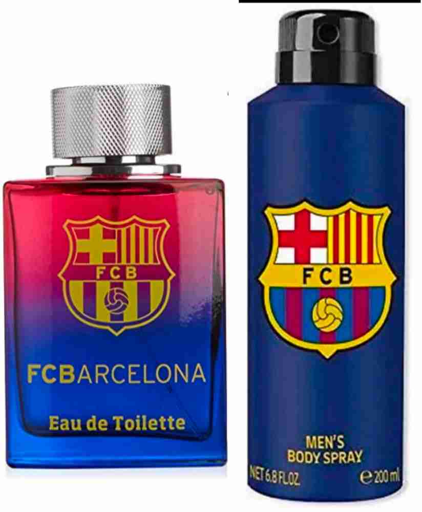 FC Barcelona FC BLUE 100ML PERFUME 200ML DEO COMBO02 Perfume Body
