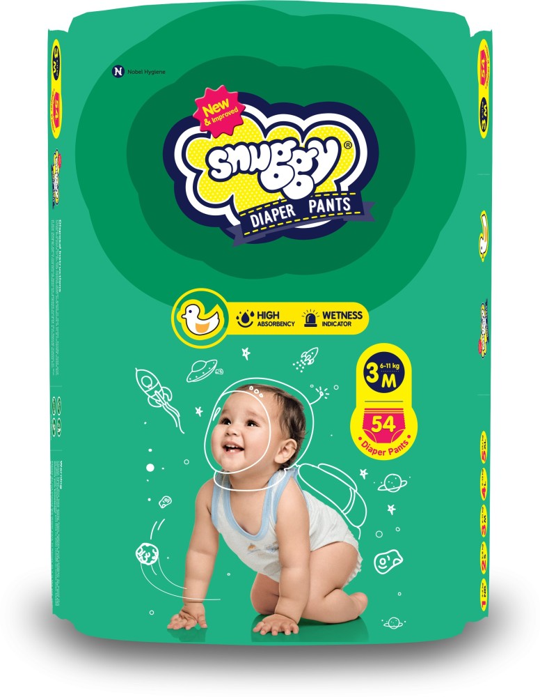 Buy TEDDYY Baby Diapers Pants Easy Medium 56 Count (Pack of 4) Online at  Best Prices in India - JioMart.
